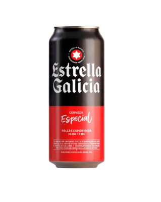 Пиво Estrella Galicia 0,5 ж/б - фото 24539
