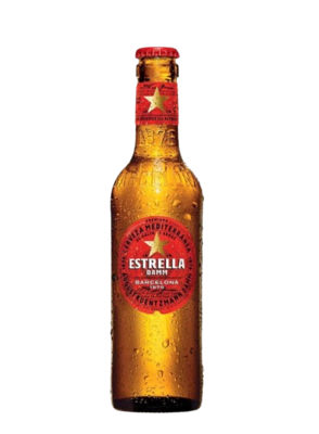 Пиво Estrella Damm 0,33 л бут - фото 24548