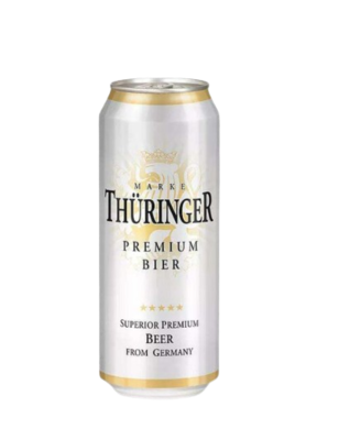 Пиво THURINGER PREMIUM BEER 0.5 ж/б - фото 24553