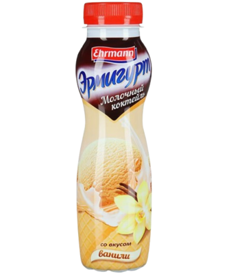 Эрмигурт коктейль молочный со вкусом ванили 2,5%, 280 гр - фото 24602