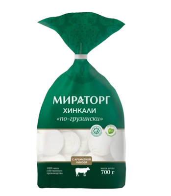 Хинкали Мираторг по-грузински 700гр - фото 24634