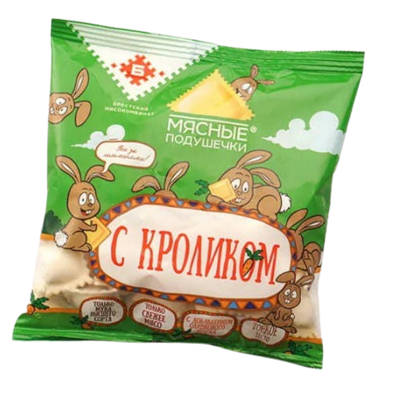 БРЕСТ Мясные подушечки с кроликом 430 гр - фото 24651