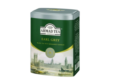 Чай черный Ahmad Tea Эрл Грей с бергамотом ж/б 100гр - фото 24708