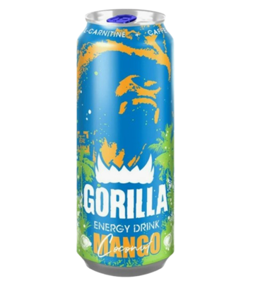 Энергетический напиток Gorilla Манго Кокос в банке 0,33 л - фото 24712