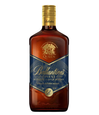 Виски Ballantines Finest 3 YO 1л LIMITED EDITION QUEEN - фото 24781