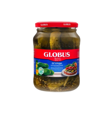 Globus Огурцы маринованные 720мл - фото 24809