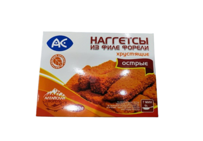 Наггетсы из филе форели хрустящие острые  200 гр АС - фото 24945