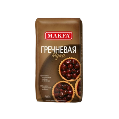 Мука гречневая MAKFA 500 гр - фото 24956