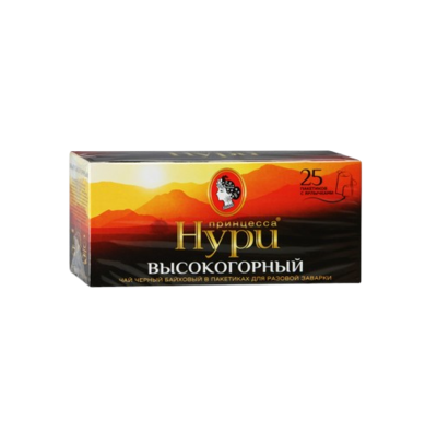 Чай черный Принцесса Нури Высокогорный 25 пакетов - фото 24978