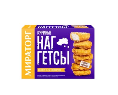 Наггетсы куриные 250гр Мираторг - фото 25020