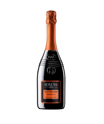 Вино игристое Serena Prosecco Valdobbiadene Extra Dry 0.75л/Италия - фото 25365