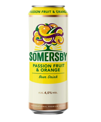 Пивной напиток Somersby Passionfruit Orange 0.44 ж/б - фото 25449