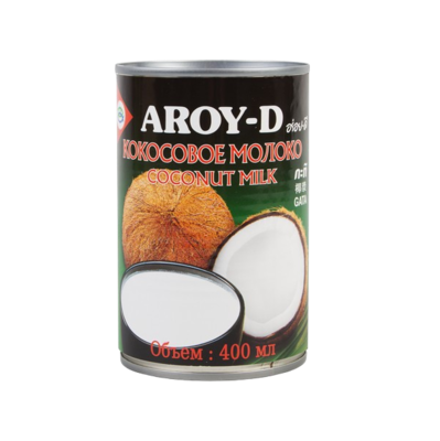 Молоко кокосовое Aroy-D 400мл - фото 25642
