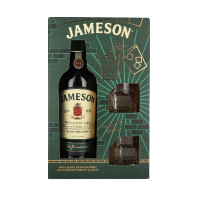 Виски John Jameson 0,7 со стаканами - фото 25867