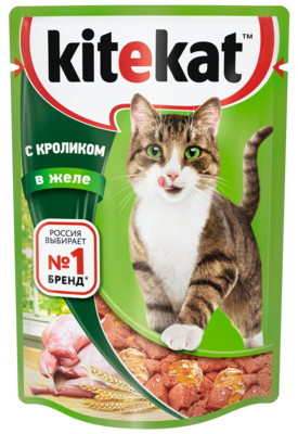 Кити-Кэт Желе с кроликом 85 гр. - фото 25979