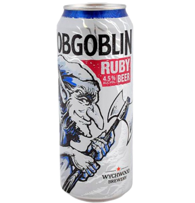 Пиво Wychwood Hobgoblin Ruby 4,5% темное 0.5 ж/б Англия - фото 26223