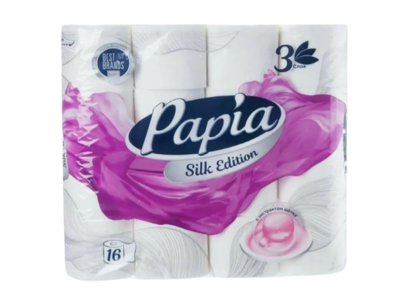 Т/Б PAPIA 3-х сл 16 рул - фото 26365