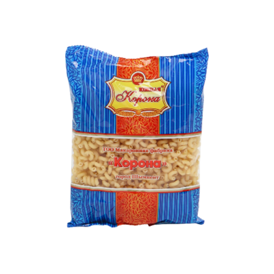 Макароны Пружинки корона №12 400 гр - фото 26428