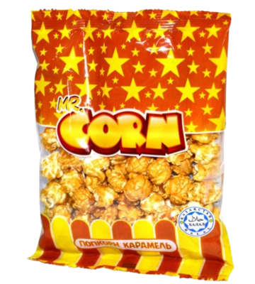 Попкорн Mrcorn Карамель с арахисом 50гр - фото 26536