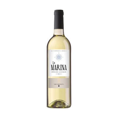 Вино La Marina Cotes de Gascogne Gros Manseng бел/п/сл 0,75 Франция, Бургундия - фото 26647