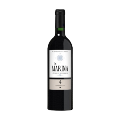 Вино La Marina Cotes de Gascogne Cuvee Rouge красное сух. 0,75 Франция, Бургундия - фото 26671