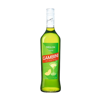 Ликер GAMBINI Green Melon 17% 0,7 - фото 27030