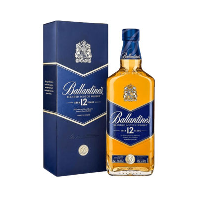 Виски Ballantines 12YO 0,7 carton box  - фото 27036