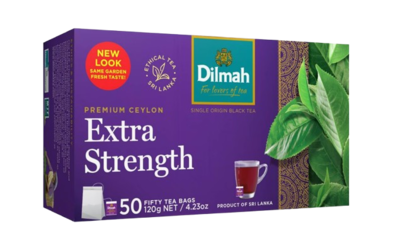 Чай Dilmah черный Extra Strength 50шт - фото 27156