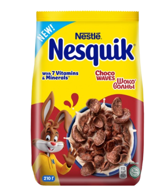 Готовый завтрак Nesquik Cereal Bag 210г - фото 27180