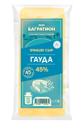 Сыр Гауда 45% фасовка - фото 27374