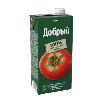 Сок Добрый Томатный с сахаром и солью 2л. - фото 27927