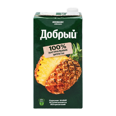 Нектар Добрый Ананас и Яблоко  2л. - фото 28040