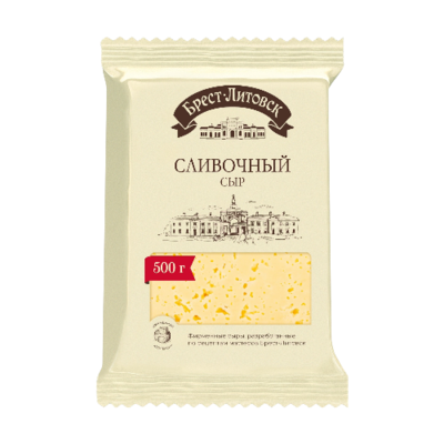 Сыр САВ Брест-Литовск Сливочный 500гр - фото 28230