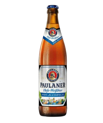 Пиво Paulaner Hefe-Weissbier б/а бут Германия 0.5л - фото 28267