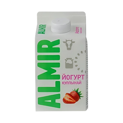 Йогурт Almir клубника 0,45л - фото 28308