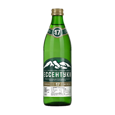 Минеральная вода Ессентуки №17 0,45л стекло - фото 28322