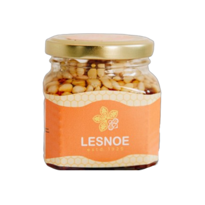 Мед Lesnoe с орехами микс ст/банка 500 гр - фото 28402