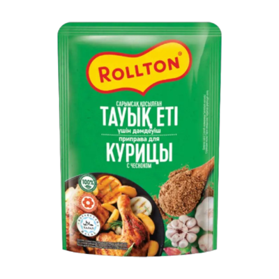 Приправа Роллтон для курицы с чесноком 70гр - фото 28610