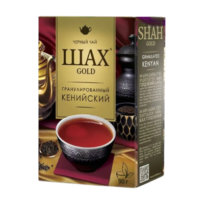 Чай черный Шах Gold Кенийский 90гр. - фото 28656