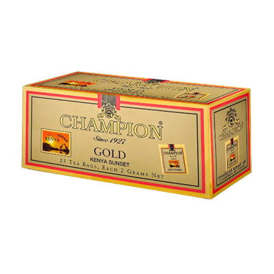 Чай CHAMPION SUNSET TEA BAGS 25 пакетов - фото 28771