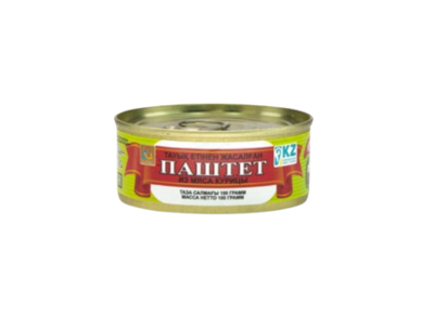 Паштет Кублей из мяса курицы с опен-крышкой 100 гр  - фото 28972