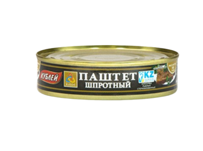 Паштет Кублей шпротный 160 гр - фото 28974