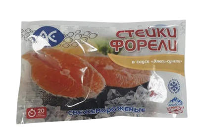 Стейки Форели АС в соусе "Хмели-Сунели" 350гр - фото 29002