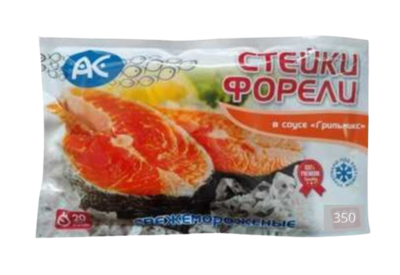 Стейки Форели АС в соусе "Грильмикс" 350гр - фото 29009