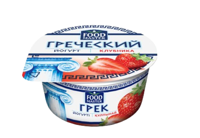 Йогурт греческий ФМ Клубника 7% 130гр - фото 29010