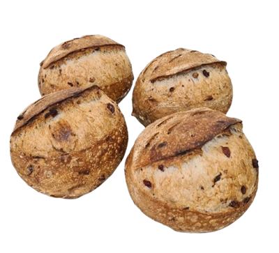 Хлеб Груша Bakery Тартин с клюквой и грецким орехом  - фото 29060