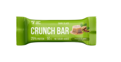 Батончик FFF Crunch Bar протеиновый фисташка-соленая карамель 50 гр - фото 29129