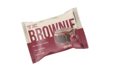 Печенье FFF Brownie протеиновое вишня 50 гр - фото 29136