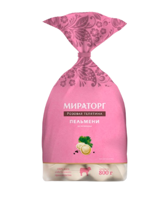 Пельмени Мираторг из розовой телятины 700гр - фото 29237