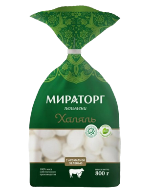 Пельмени Мираторг Халяль 800гр - фото 29240